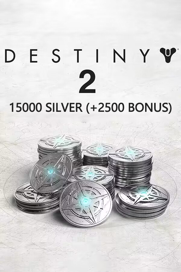 15,000 Destiny 2 Silver + 2,500 Bonus - STEAM - Buy Cheap & Safe Silver