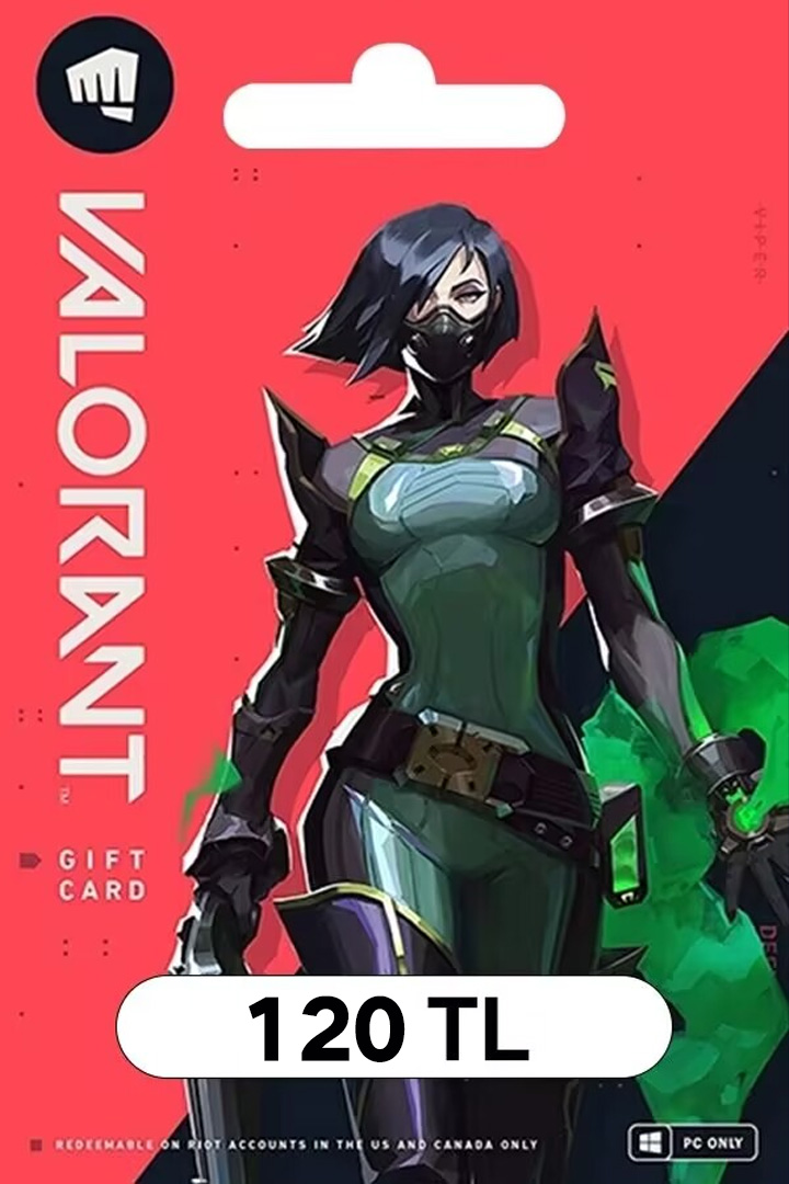 VALORANT Gift Card 130 TL (PC) - Buy Cheap TR Riot Points Keys for ...