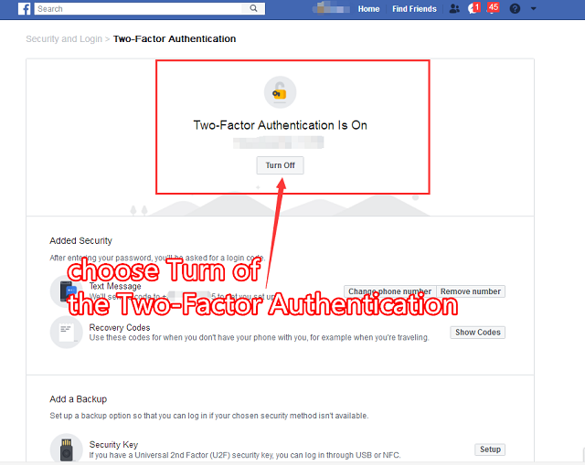 Two step authentication facebook lost phone, Fb login code problem