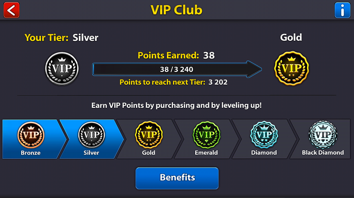 What Is The Fastest Way To Get Vip Points In 8 Ball Pool How To Earn More 8bp Vip Points Z2u Com