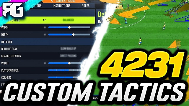 FIFA 23 Best Formations and Custom Tactics Guide 4231 Custom Tactics in FUT 23.jpg
