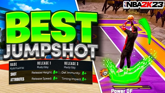 NBA 2K24: Best Custom Jump Shot