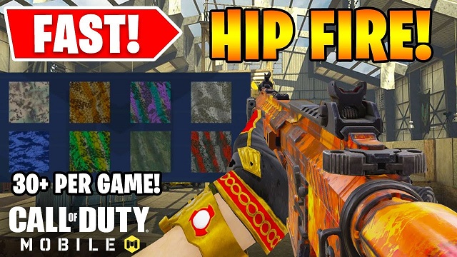 call of duty mobile kill enemies with hip fire
