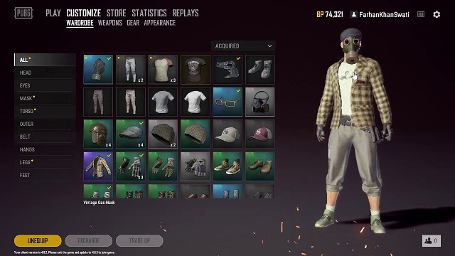 Handeln oder Verschenken über den Shop