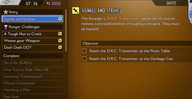 How to Unlock Signals & Stashes Mission