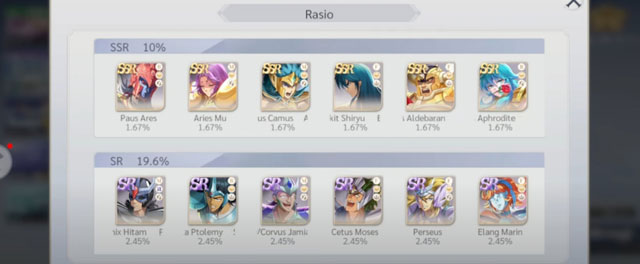 Pick Your Free SSR Character Carefully