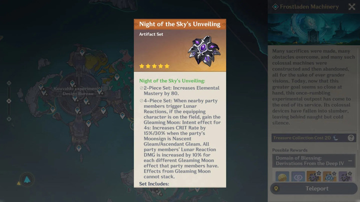 Night of the Sky's Unveiling