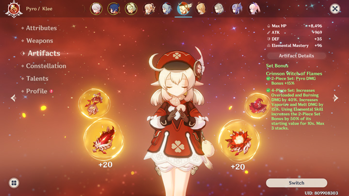 Crimson Witch of Flames