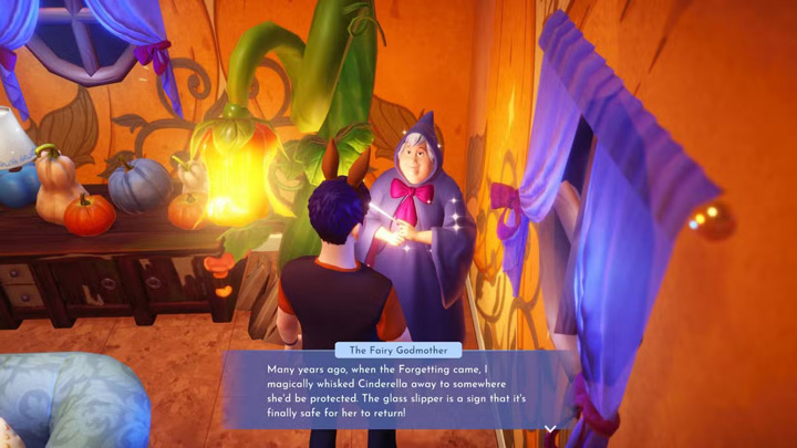 Starting The Pumpkin and the Princess Quest