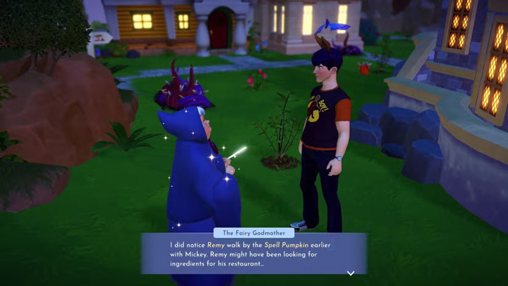 Planting the Spell Pumpkin