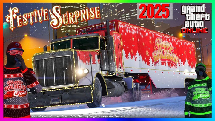 GTA 5 Holiday Hauler