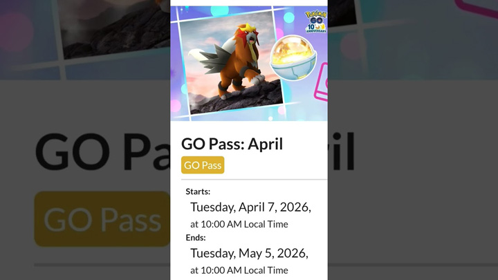 Pokémon GO Pass GO d'avril 2026