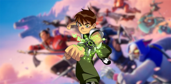 Fortnite × Ben 10 Crossover Event