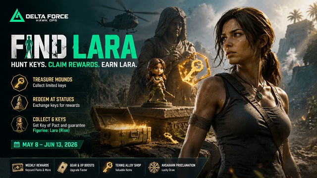 Find Lara Event (May 8 – Jun 13) Find Lara Event (May 8 – Jun 13)