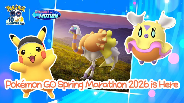 Pokémon GO Spring Marathon 2026 Pokémon GO Spring Marathon 2026