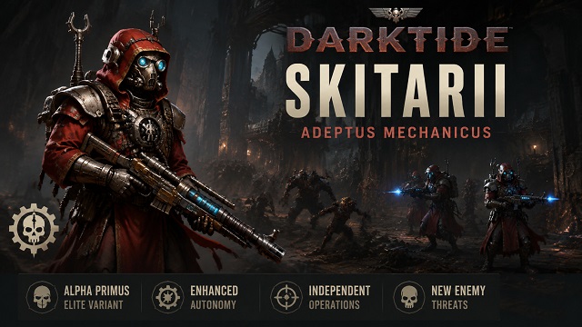 Darktide Skitarii Lore Explained (Adeptus Mechanicus Unit) Darktide Skitarii Lore Explained (Adeptus Mechanicus Unit)