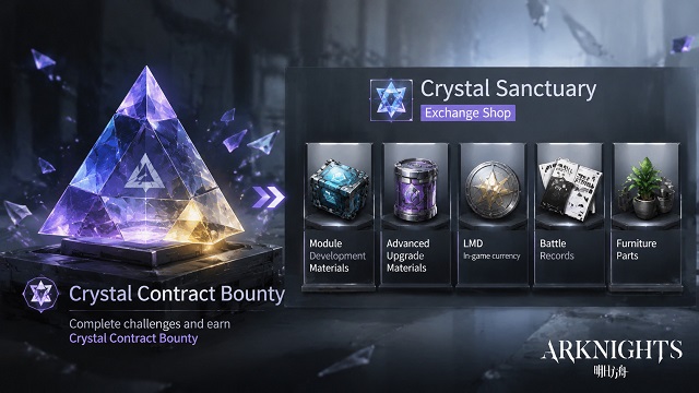 Reward System Crystal Contract Bounty & Crystal Sanctuary