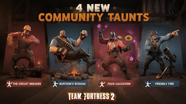 Four New Community-Created Taunts Released Four New Community-Created Taunts Released