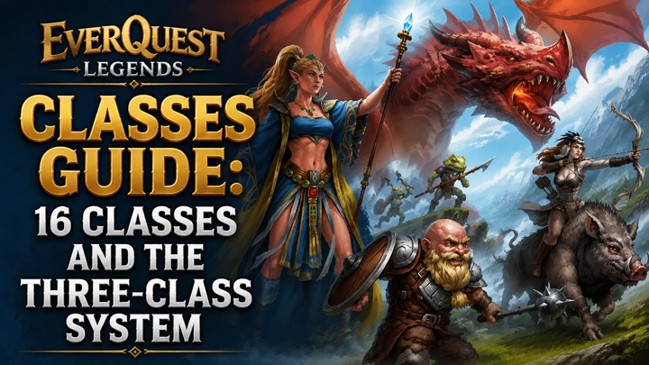 EverQuest Legends Classes Guide EverQuest Legends Classes Guide