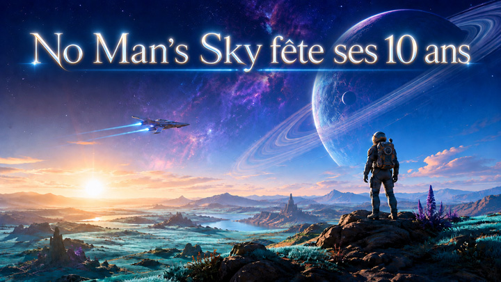No Man's Sky fête ses 10 ans No Man's Sky fête ses 10 ans