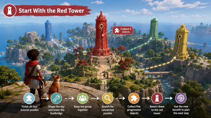Start With the Red Tower Start With the Red Tower
