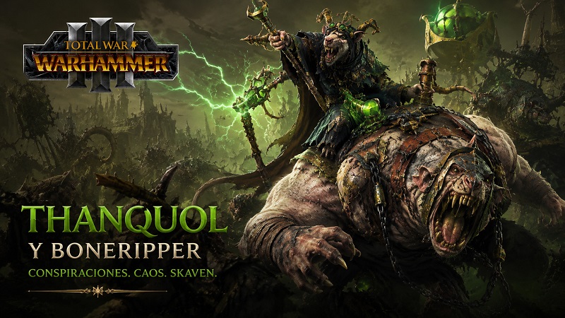 Thanquol llega acompañado por Boneripper