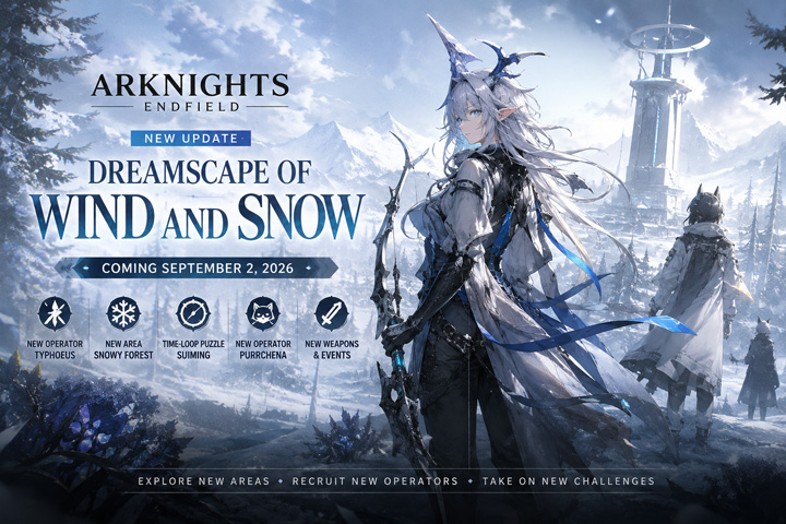 Arknights Endfield Dreamscape of Wind and Snow Arknights Endfield Dreamscape of Wind and Snow