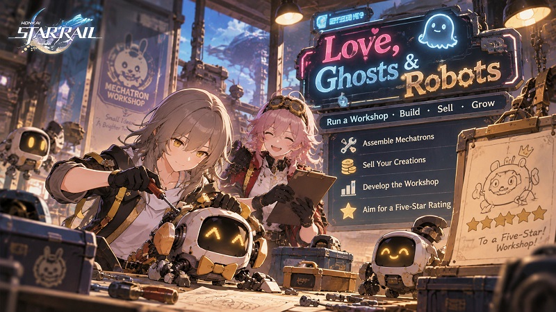 Love, Ghosts & Robots Introduces Workshop Management