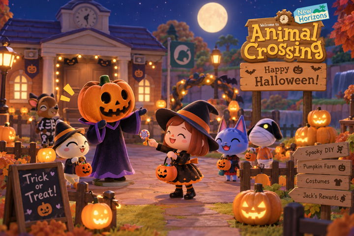 Animal Crossing New Horizons Halloween 2026 Begins Animal Crossing New Horizons Halloween 2026 Begins