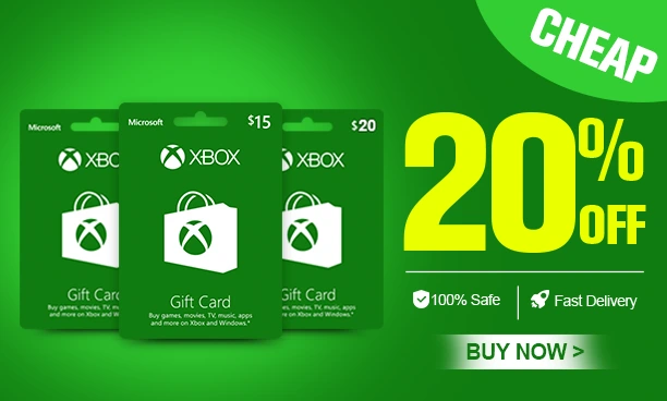 Xbox Microsoft Gift Card, Xbox Gift Cards Balance Digital Code & Top Up for  Buy & Sell Securely at