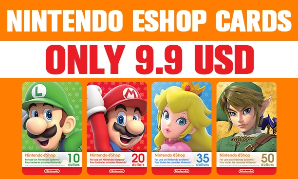 Nintendo eShop Gift Cards for Sale, Nintendo eShop Gift Cards Digital Code  for Buy & Sell | Game Cards & Gaming Guthaben